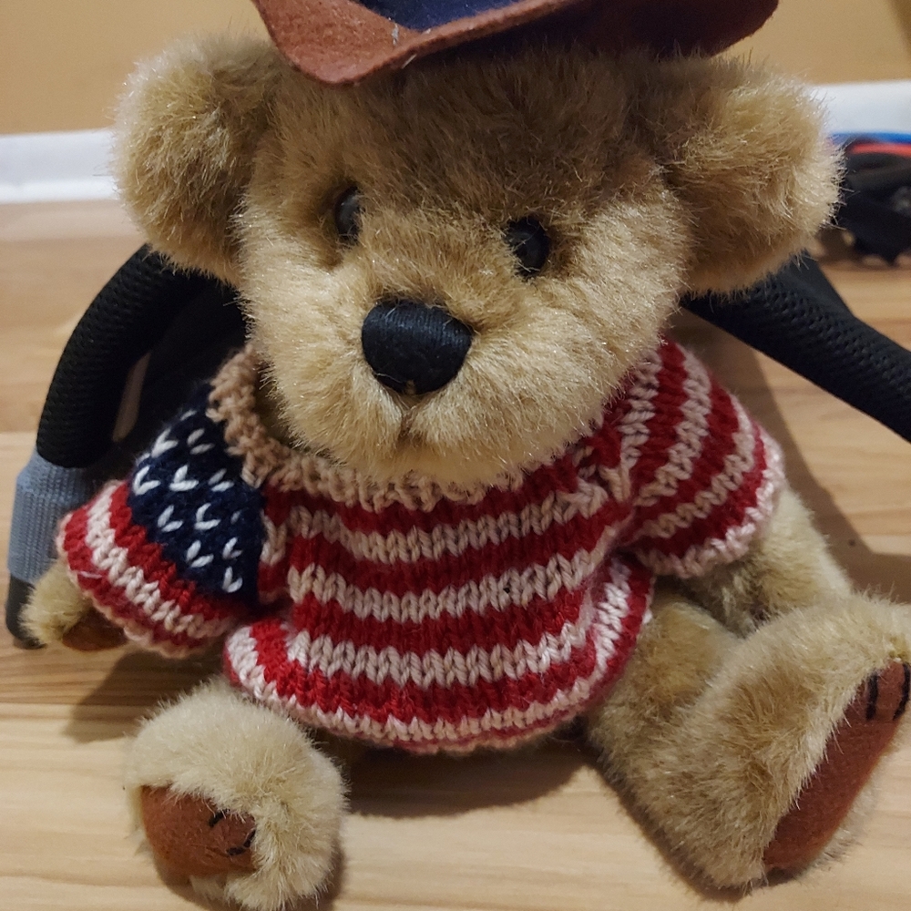 Cowboy Western Teddy Bear Plush  CODY Brass Button Pickford Bears